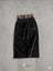 "Leopard" Double Waist Sweats - Black