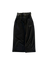 "Panther" Double Waist Sweats - Black